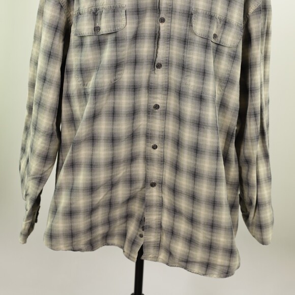 Falls Creek PLaid button down shirt size XL - Picture 3 of 5